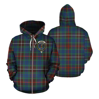 Printivon Fraser Hunting Ancient Tartan Hoodie