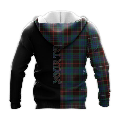 Printivon Fraser Hunting Ancient Tartan Personalize Half Hoodie