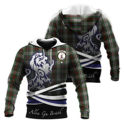 Printivon Fraser Hunting Dress Tartan Scottish Lion Hoodie