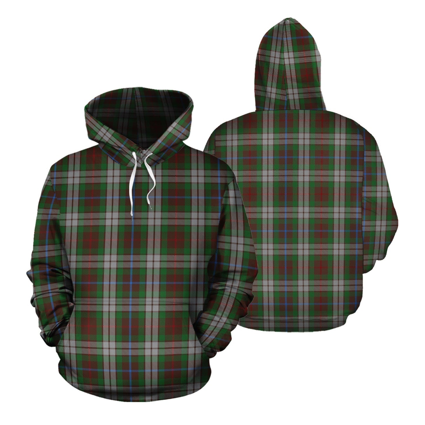 Printivon Fraser Hunting Dress Tartan Hoodie