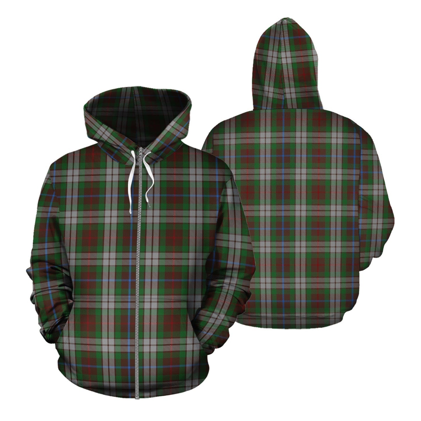 Printivon Fraser Hunting Dress Tartan Hoodie