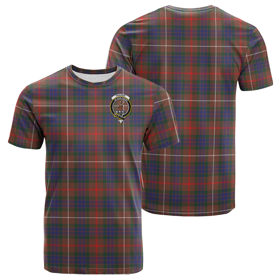 Printivon Fraser Hunting Modern Tartan T Shirt