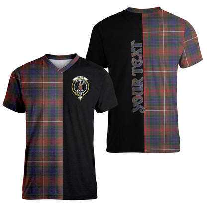 Printivon Fraser Hunting Modern Tartan Personalize Half T shirt