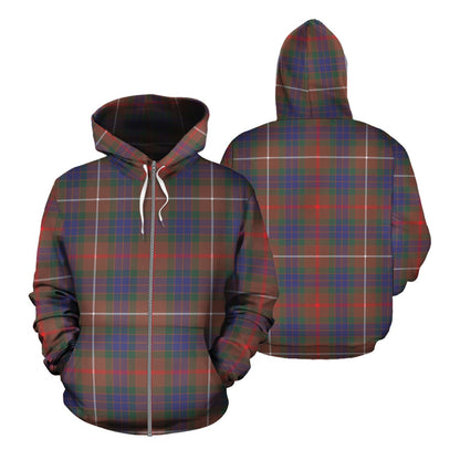 Printivon Fraser Hunting Modern Tartan Hoodie
