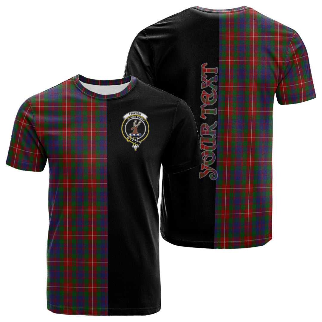 Printivon Fraser of Lovat Tartan Personalize Half T shirt