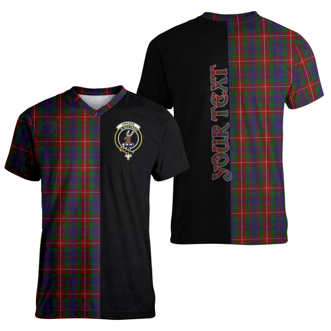 Printivon Fraser of Lovat Tartan Personalize Half T shirt