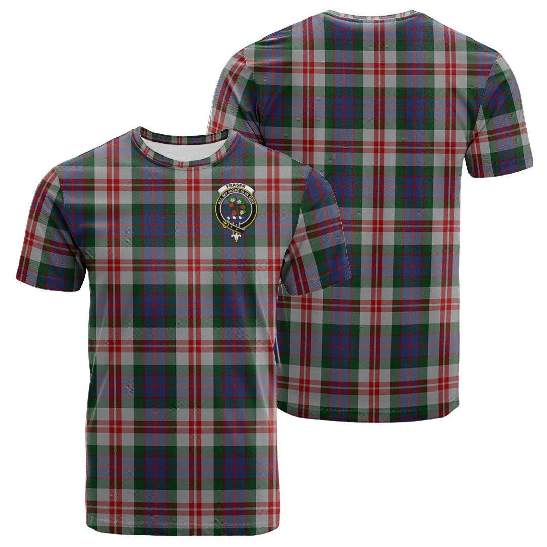 Printivon Fraser Red Dress Tartan T Shirt