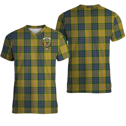 Printivon Fraser Yellow Tartan T Shirt