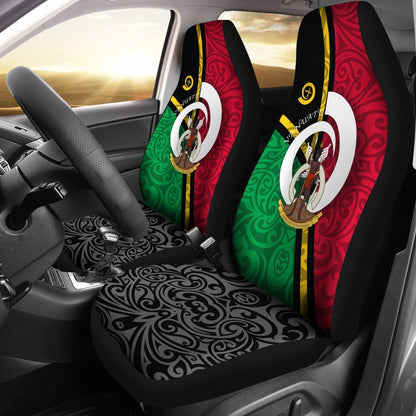 Vanuatu Car Seat Covers Vanuatu Coat Of Arms Design