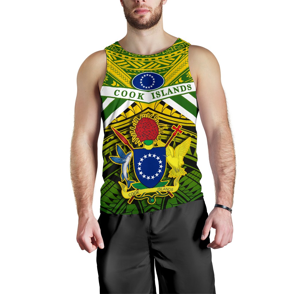 Cook Islands Rugby Men Tank Top Spirit