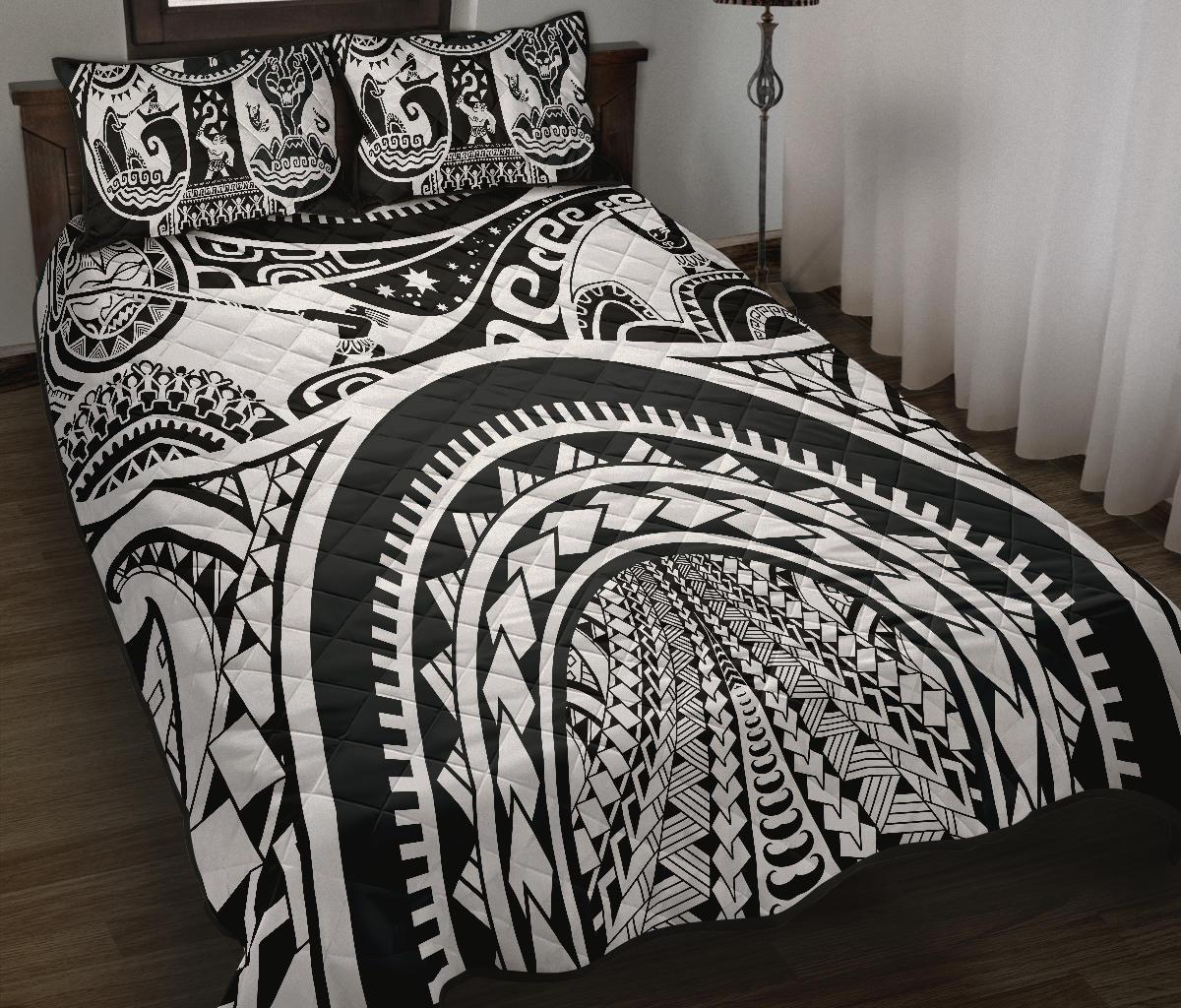 Polynesian Quilt Bed Sets Maui Tattoo