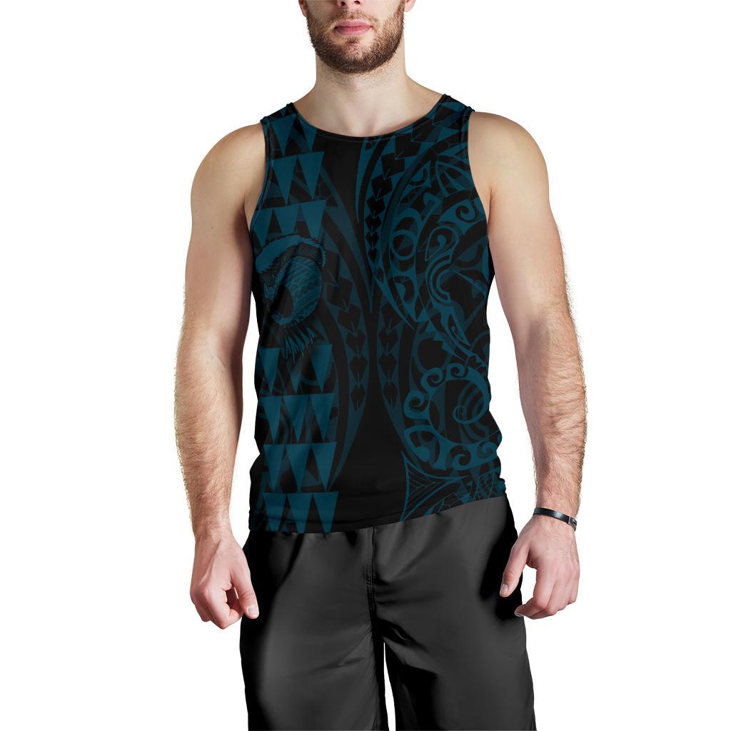 Hawaii Warrior Men's Tank Top Blue