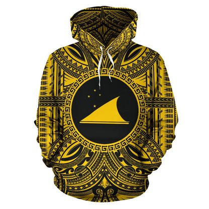Tokelau ll Over Hoodie Tokelau Coat Of rms Polynesian Gold Black