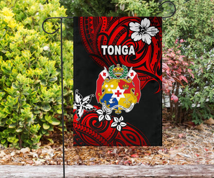 Mate Ma'a Tonga Rugby Flag Polynesian Unique Vibes Red