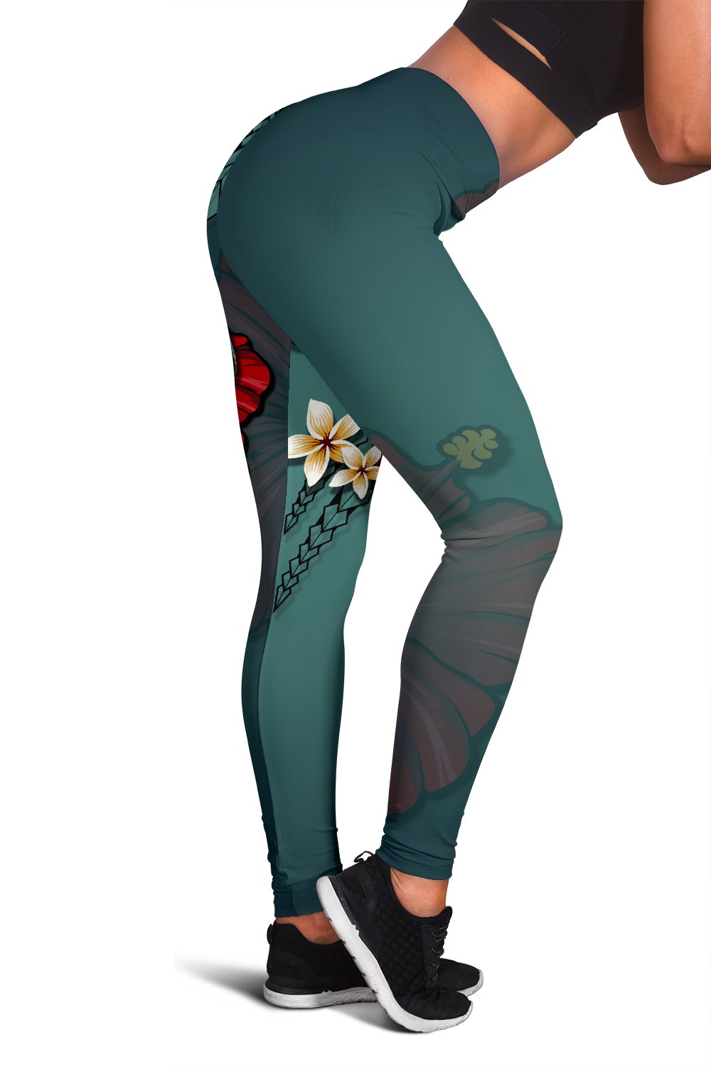 Cook Islands Leggings - Blue Turtle Tribal