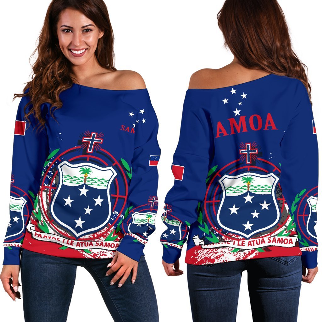 Samoa Special Off Shoulder Sweater A5