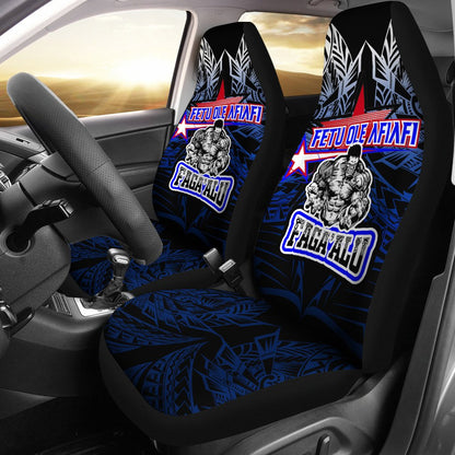 American Samoa Polynesian Car Seat Covers Fetu Ole Afiafi