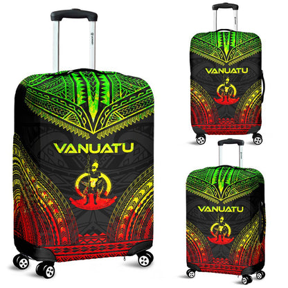 Vanuatu Polynesian Chief Luggage Cover Reggae Version