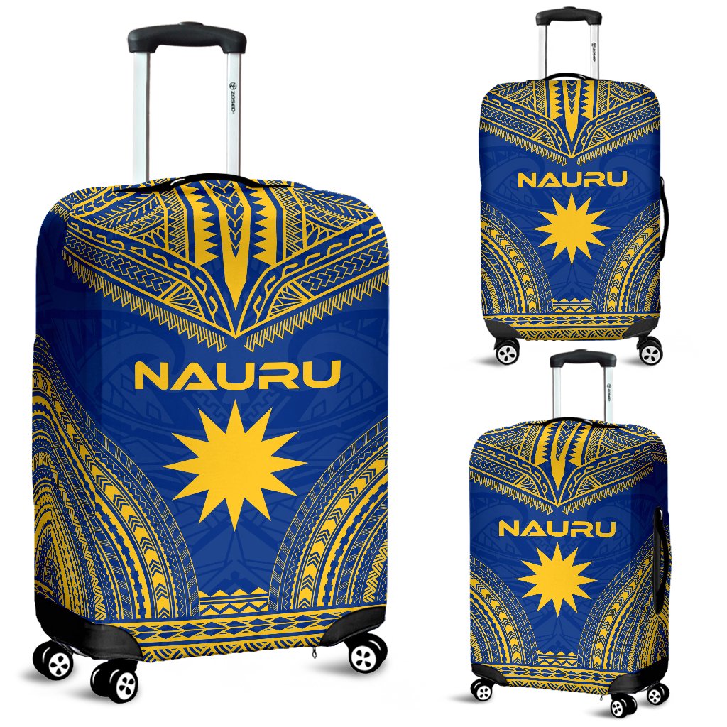 Nauru Flag Polynesian Chief Luggage Cover