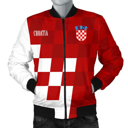 Croatia Coat Of Arms Men'S Bomber Jacket Special Version