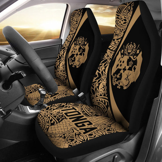 Tonga Polynesian Car Seat Covers Circle Style 05