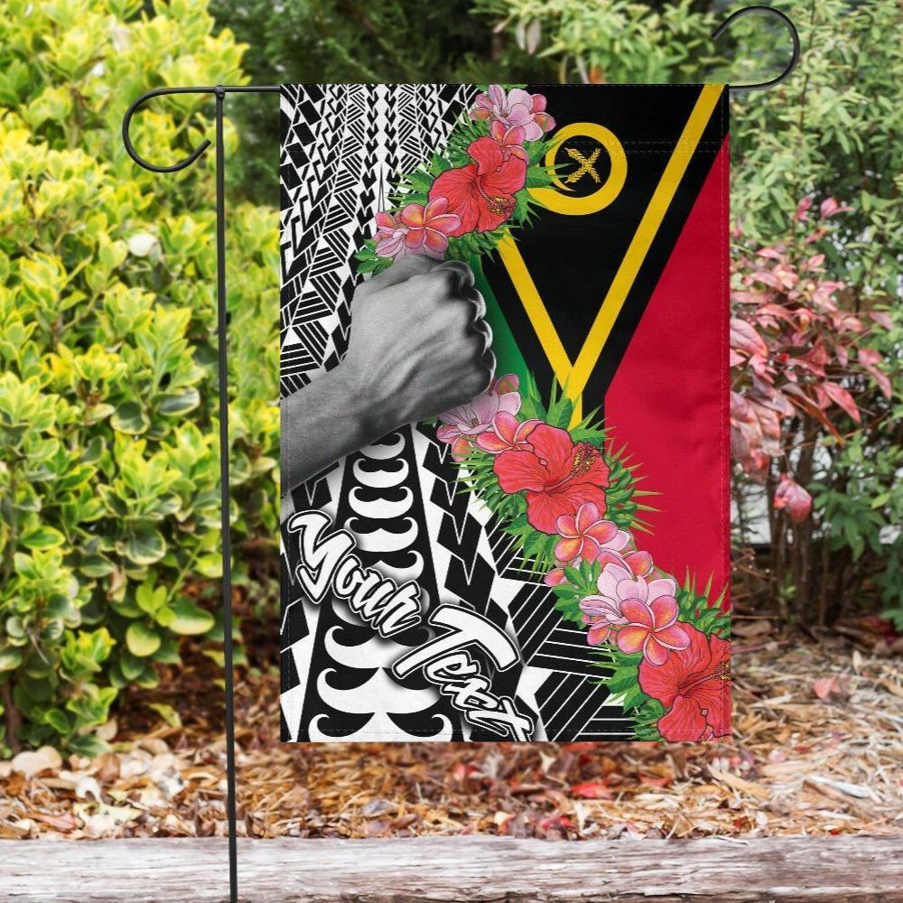 Vanuatu Flag Custom Personalised Curve Style