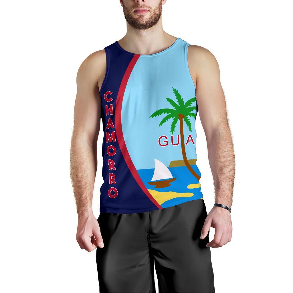 Chamorro Guam Men's Tank Top Coat Of Arms Th5