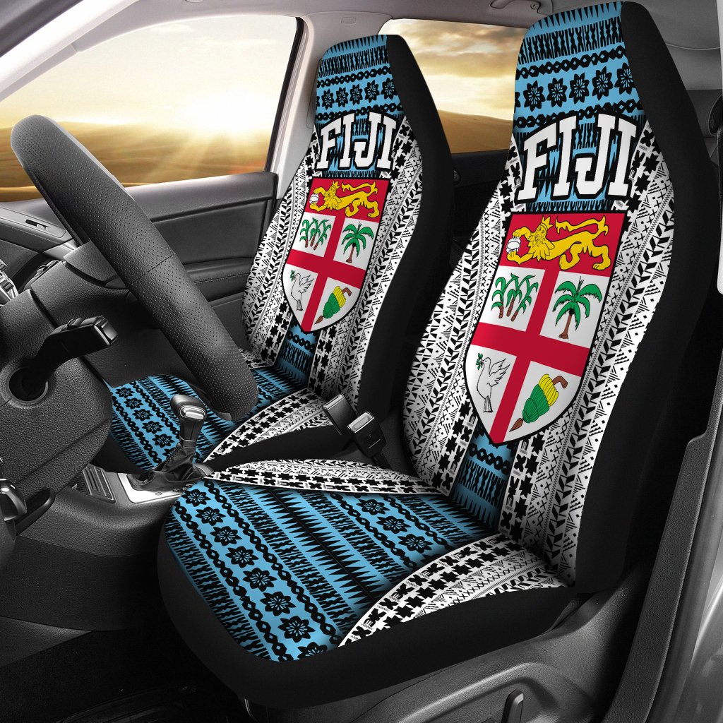 Fiji Tapa Car Seat Covers Fiji Flag Special Style