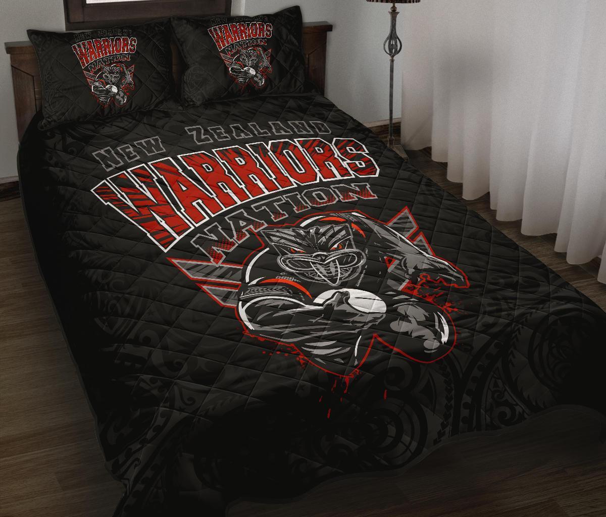 Quilt Bed Set Nz Maori Warriors Unique