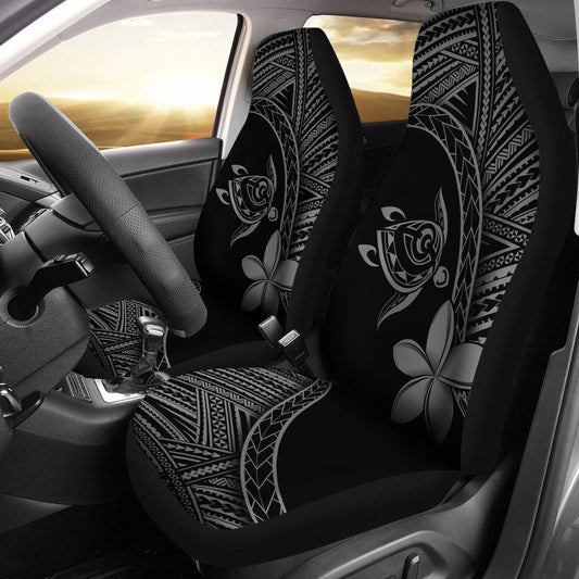 Hawaii Car Seat Covers Hawaii Turtle Plumeria Grey