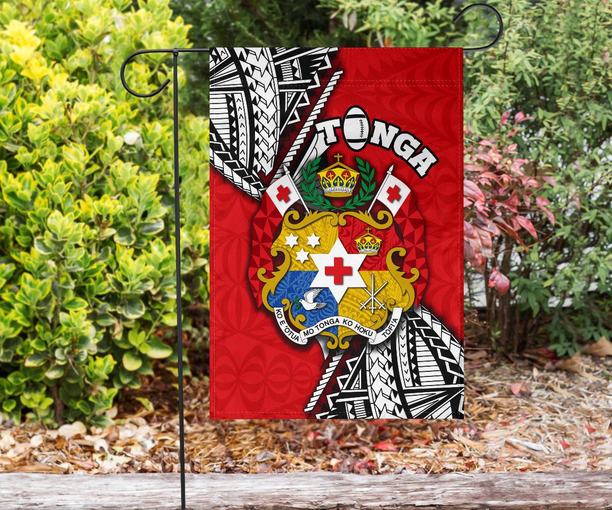 Tonga Rugby Flag Polynesian Style Pinwheel
