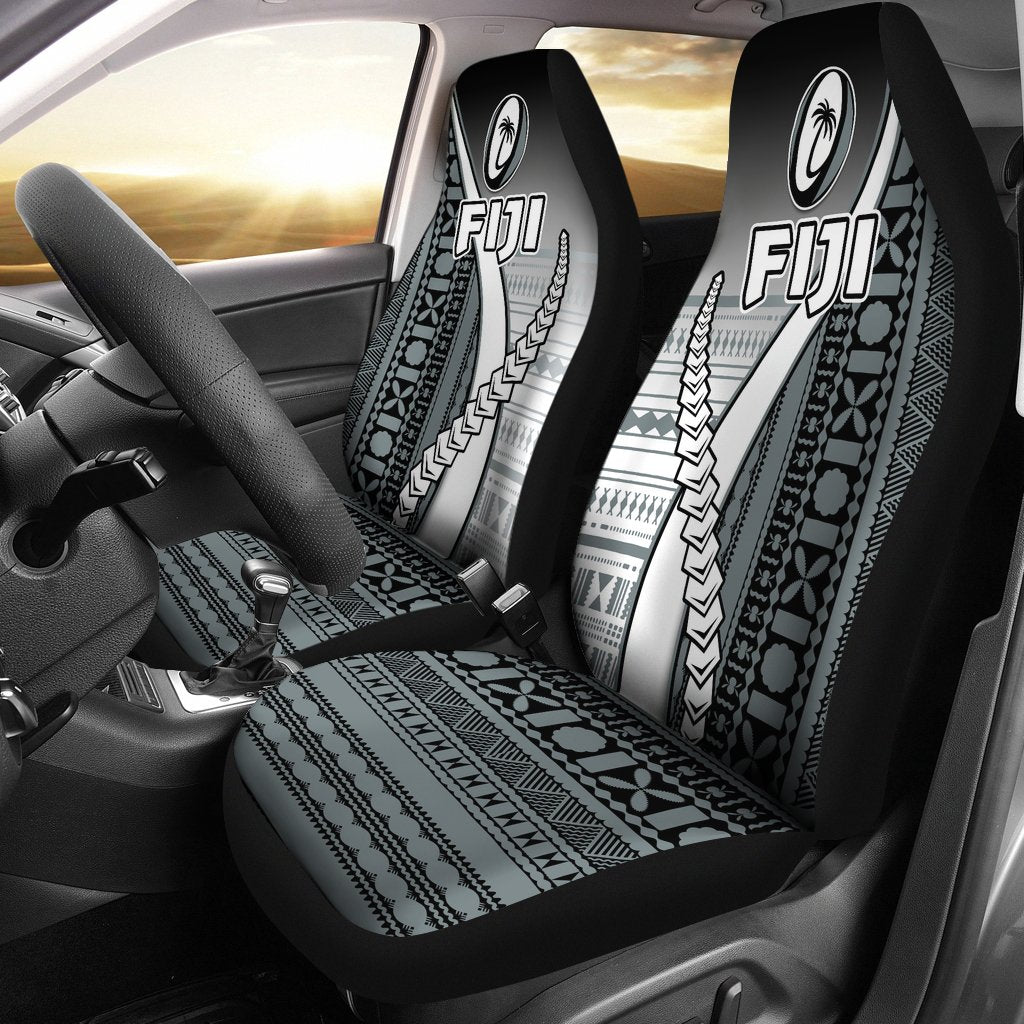 Fiji Rugby Car Seat Covers Confident Polynesian