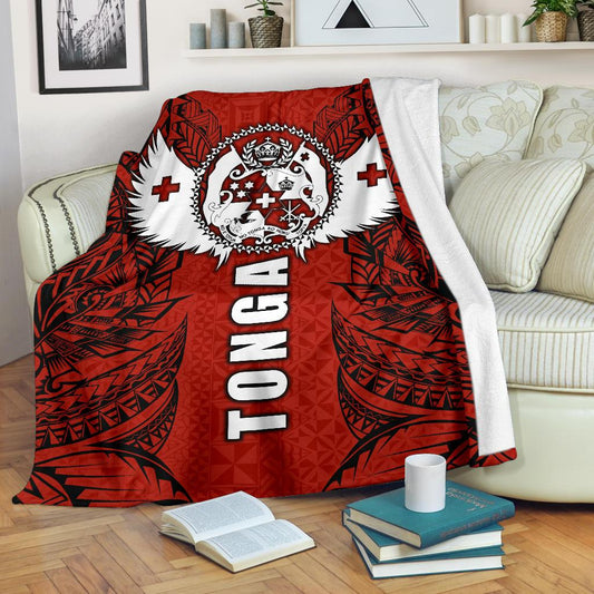 Tonga Polynesian Premium Blanket Tonga Wings