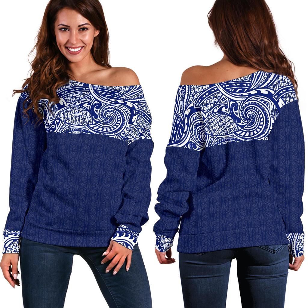 Polynesian Women's Off Shoulder Sweater