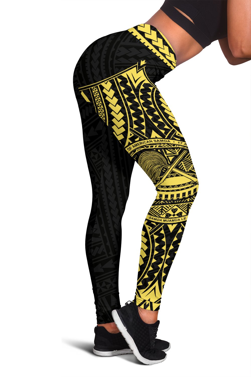 American Samoa Leggings - Tattoo