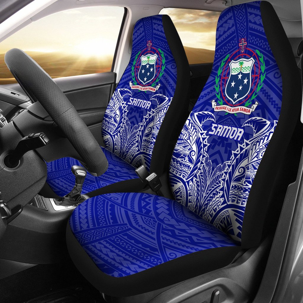 Samoa Car Seat Covers Samoa Coat Of Arms Premium A7