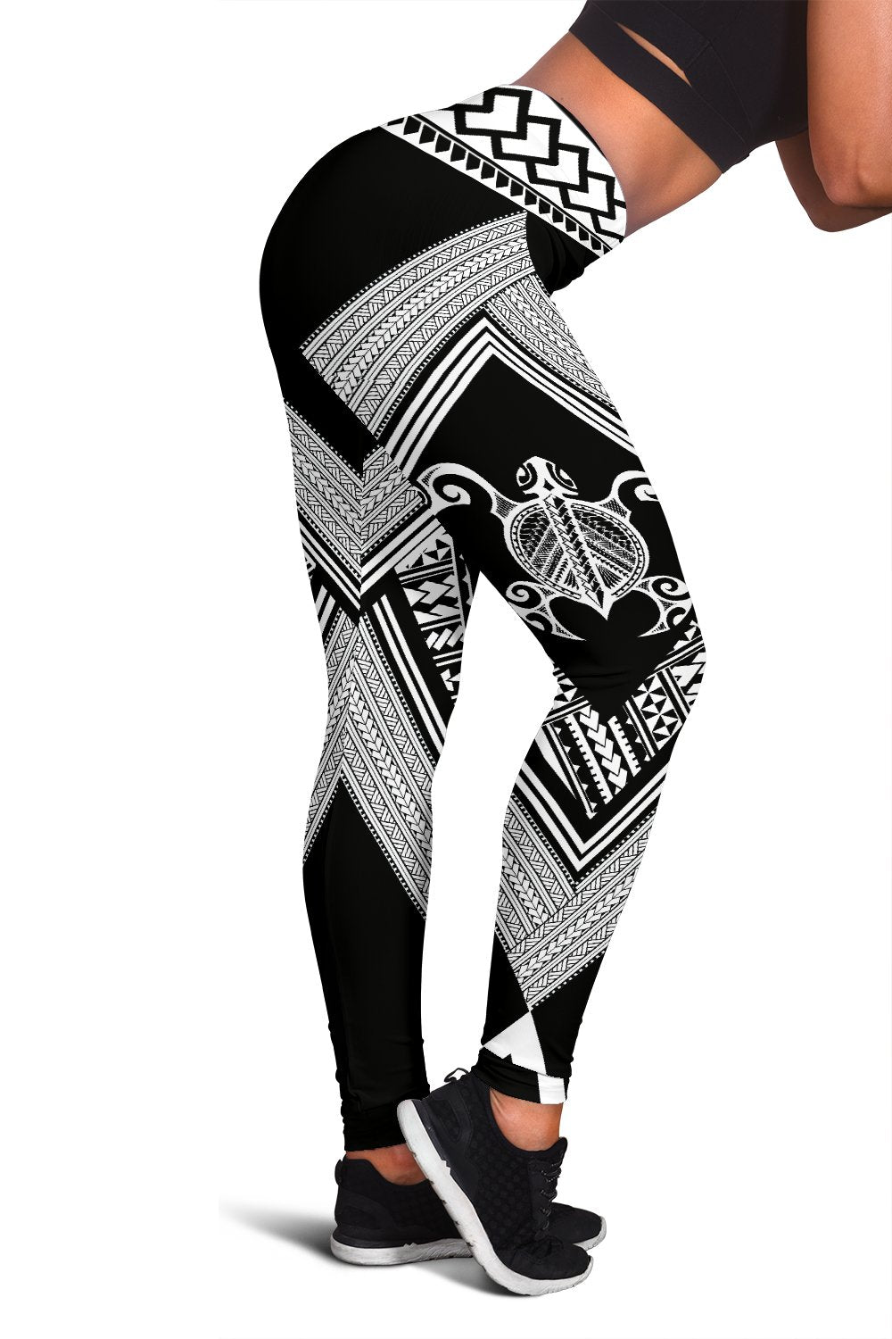 Turtle Polynesian Leggings - Diamond Style