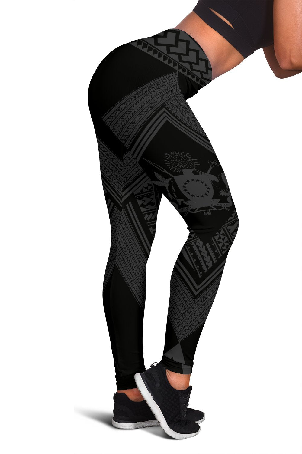 Cook Islands Leggings Grey