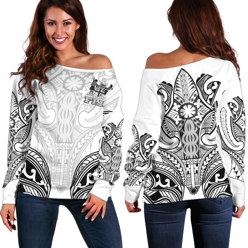 Fiji Active Special Off Shoulder Sweater A7