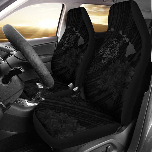 Hawaii Sea Turtle Is Swimming Toward Car Seat Covers Grey