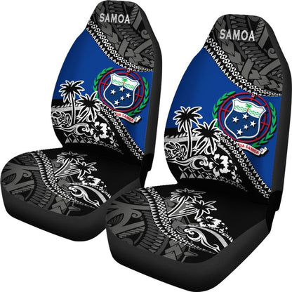 Samoa Car Seat Covers Samoa Coat Of Arms Fall In The Wave K9