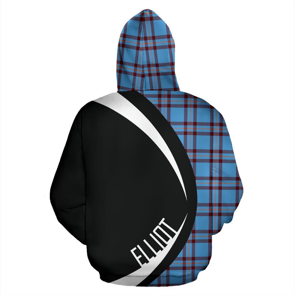 Printivon Elliot Ancient Tartan Crest Hoodie Circle Style