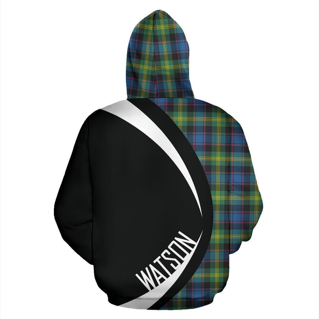 Printivon Watson Ancient Tartan Crest Hoodie Circle Style