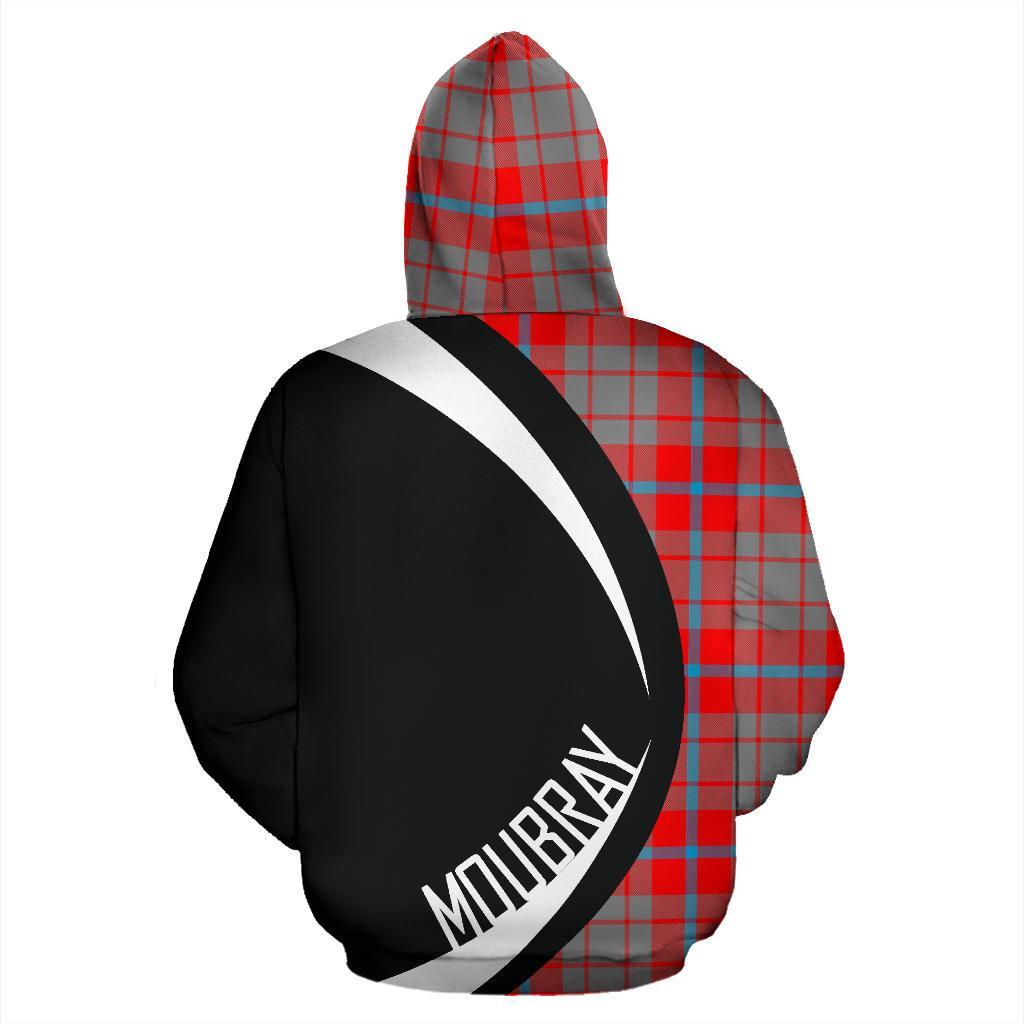 Printivon Moubray Tartan Crest Hoodie Circle Style