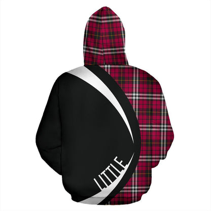 Printivon Little Tartan Crest Hoodie Circle Style