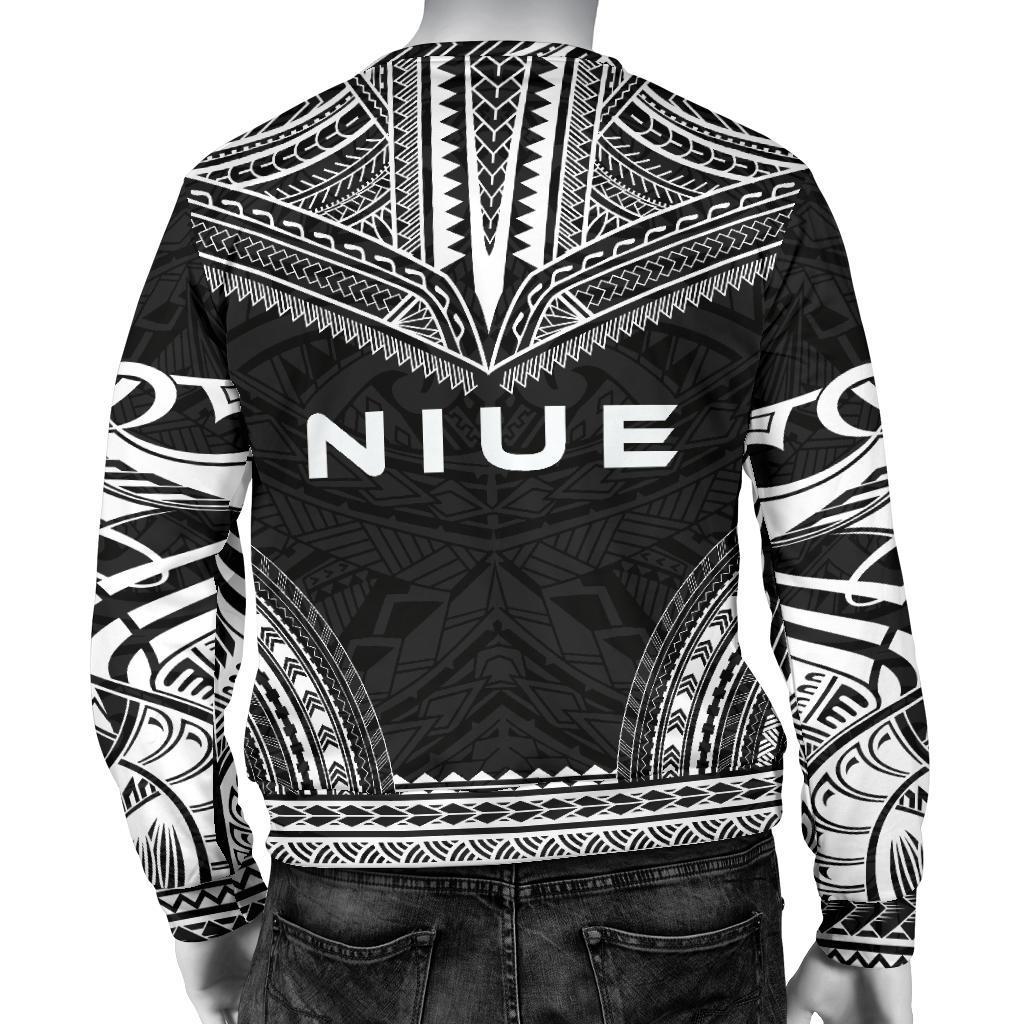 Niue Sweater Polynesian Chief Black Version