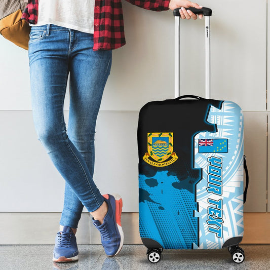 Tuvalu Personalised Luggage Covers Independence Day
