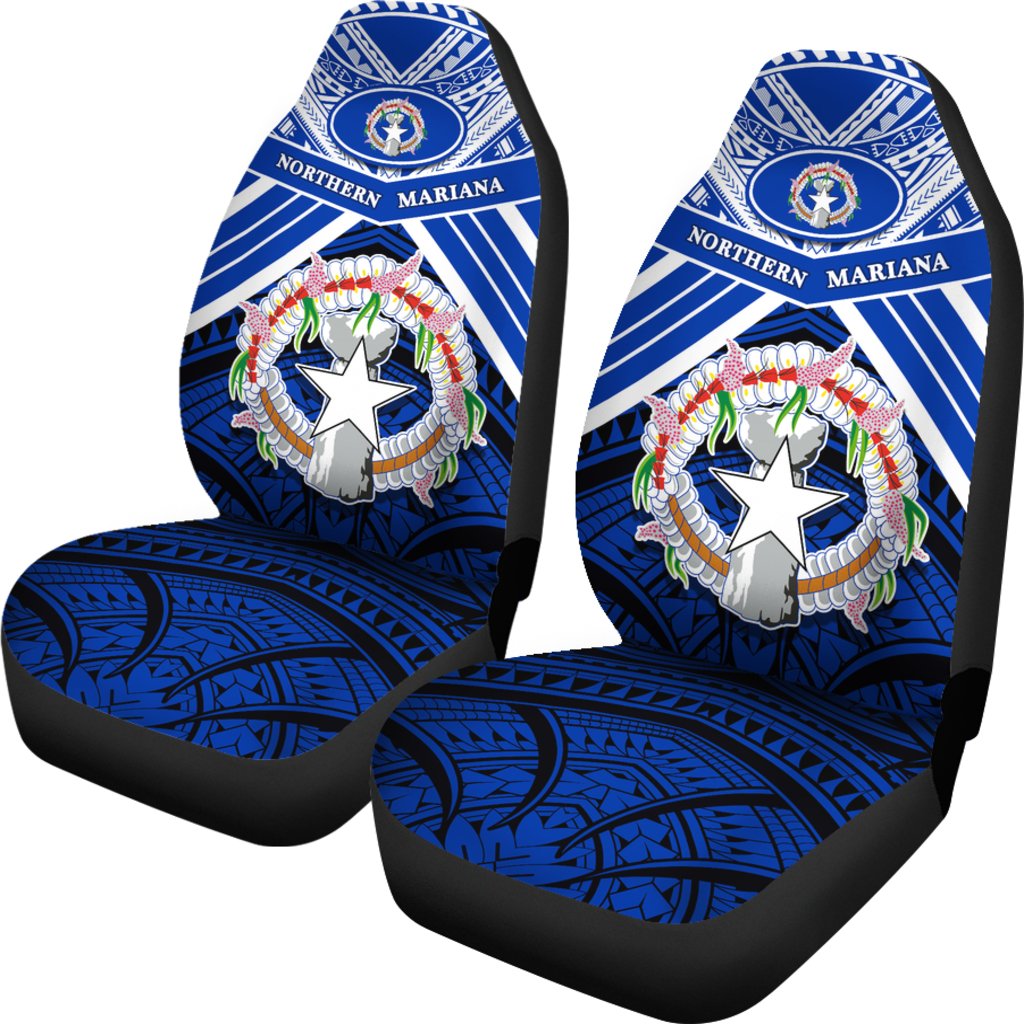 Northern Mariana Islands Rugby Car Seat Covers Spirit CNMI
