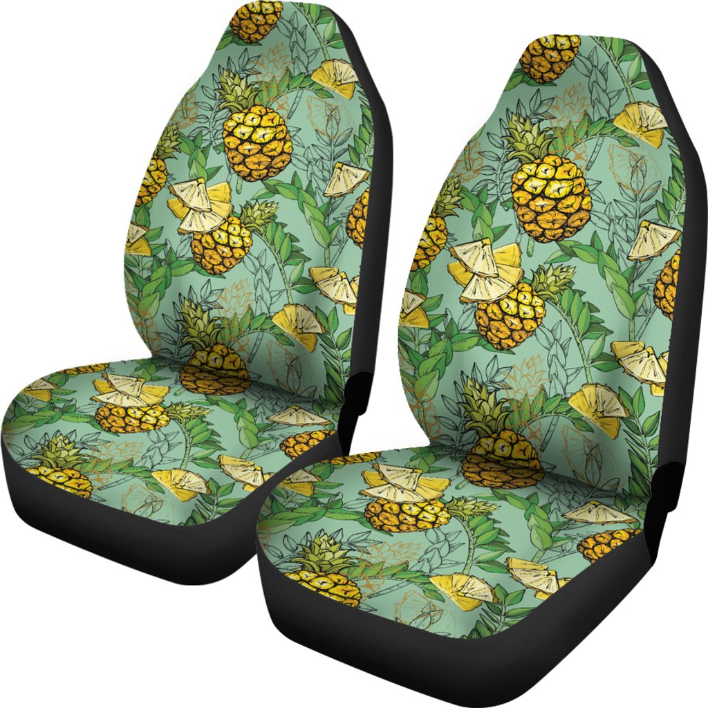 Pineapple Car Seat Covers 05