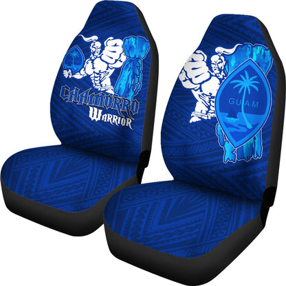 Guam Car Seat Covers Chamorro Warrior